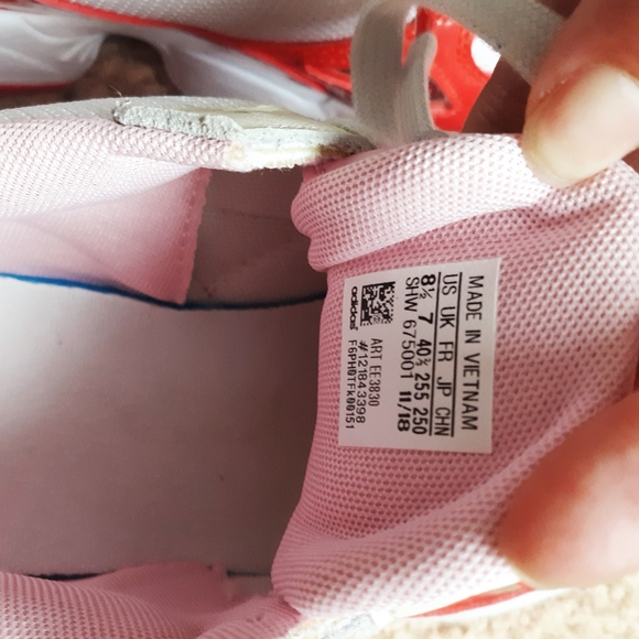 Adidas Falcon Active Red trendy  sneakers - Picture 11 of 17